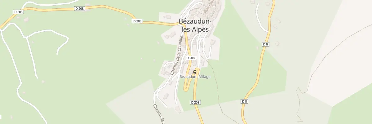 Plan du 114 Che des Bergeries à Bézaudun-les-Alpes