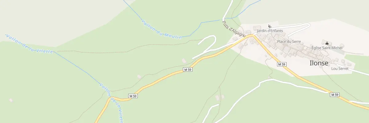 Plan du 5111 Ciabannal à Ilonse