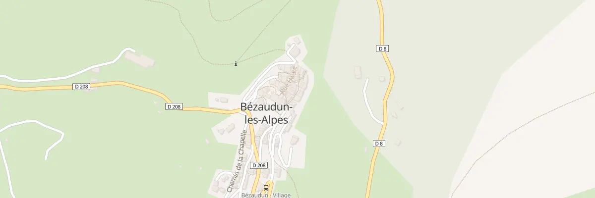 Plan du 24 Rue Basse (Basso Carriero) à Bézaudun-les-Alpes