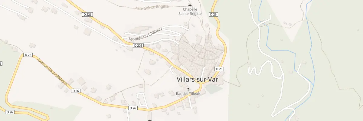 Plan du 27 Rue des Deux Freres Funel à Villars-sur-Var