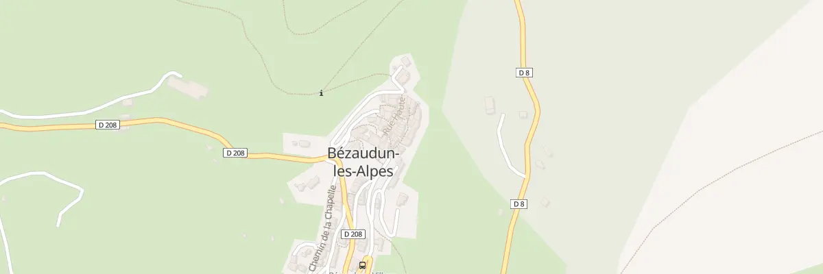 Plan du 40 Rue Basse (Basso Carriero) à Bézaudun-les-Alpes