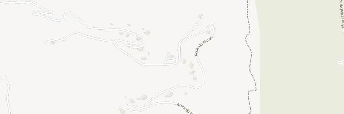Plan du 1154 Rte du Planet à Pierrefeu