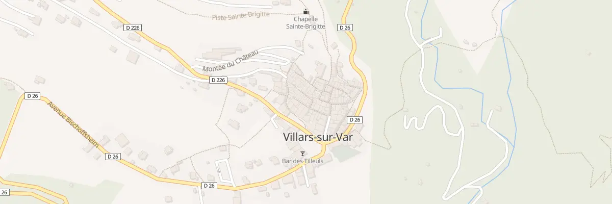 Plan du 4 Rue de la Juterie à Villars-sur-Var