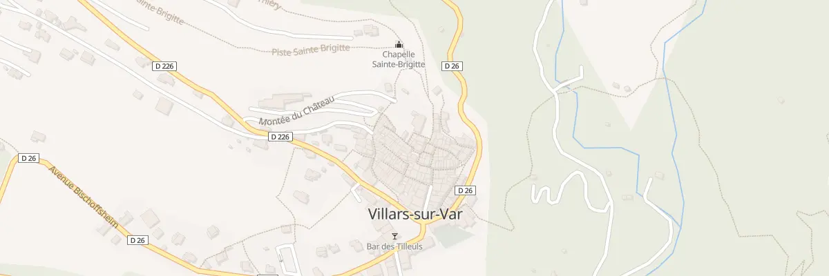 Plan du 12 Rue des Comtes Vergagno à Villars-sur-Var