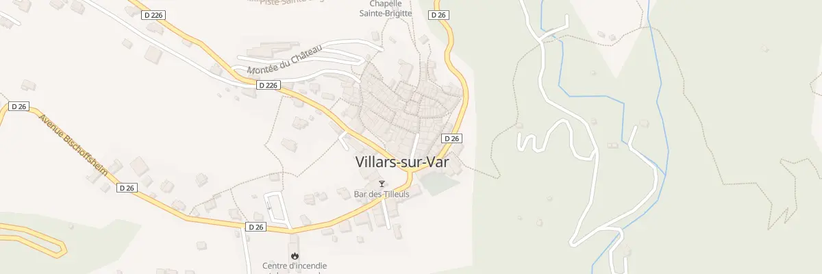 Plan du 2 Rue Close à Villars-sur-Var