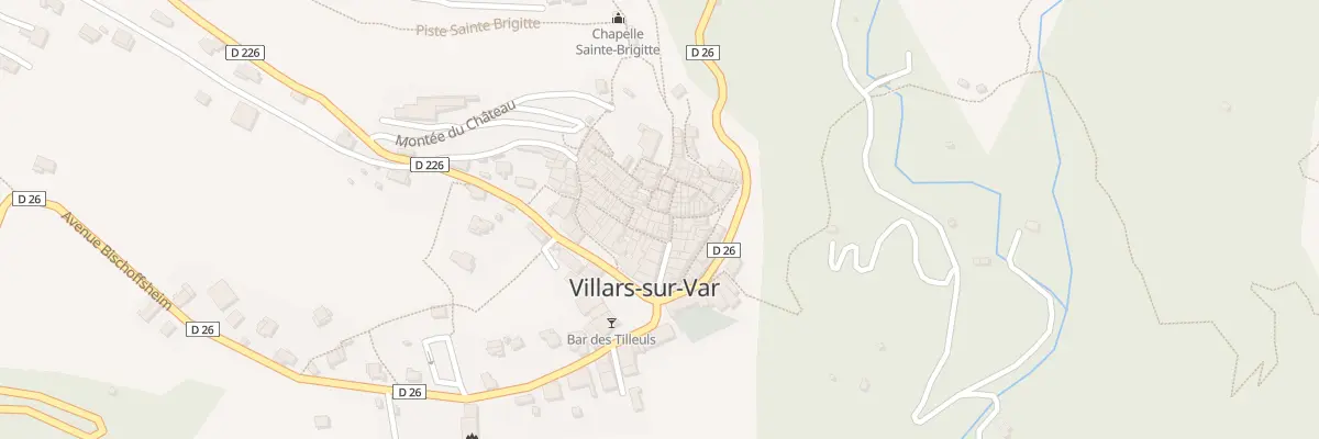 Plan du 28 Rue du Four à Villars-sur-Var