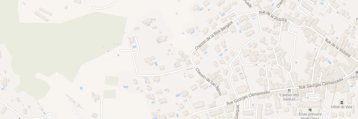 Plan du 266 Che de San Rémo à La Colle-sur-Loup