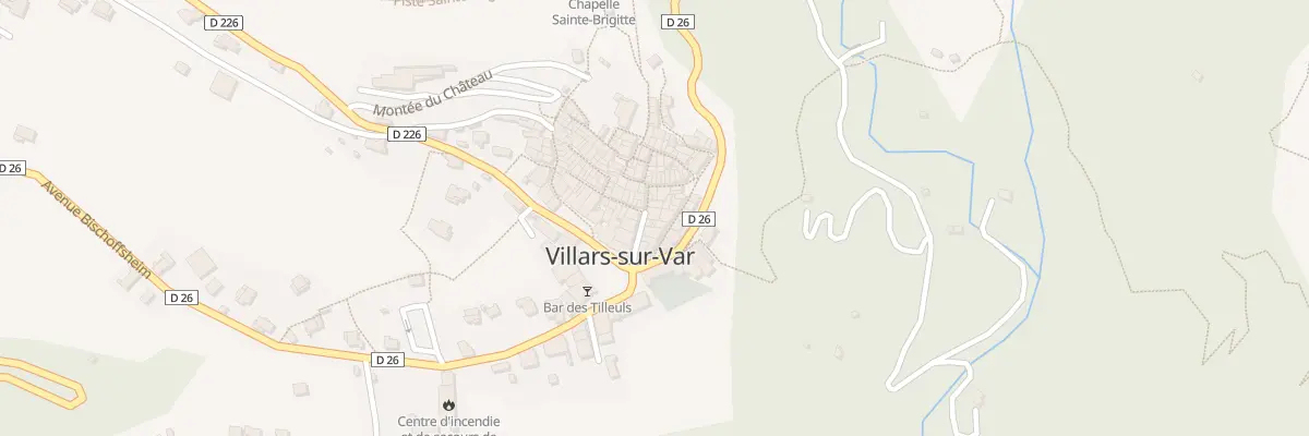 Plan du 23 Rue du Doc Magnan à Villars-sur-Var