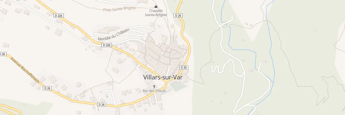 Plan du 17 Rue du Four à Villars-sur-Var