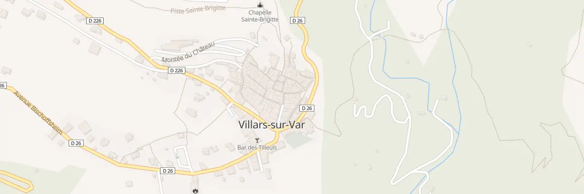 Plan du 12 Rue du Four à Villars-sur-Var