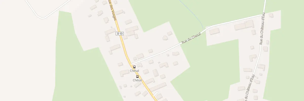 Plan du 5 Rue du Chesal à Lepuix-Neuf