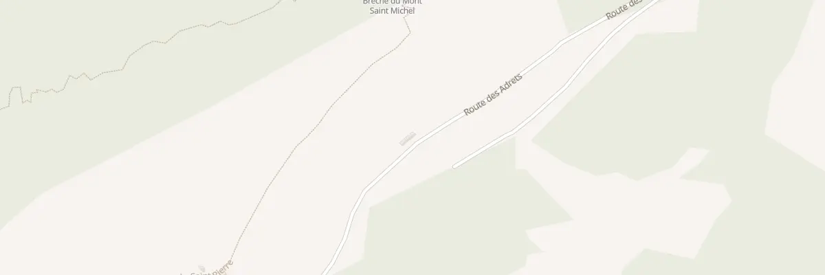 Plan du 555 Rte des Adrets aux Ferres