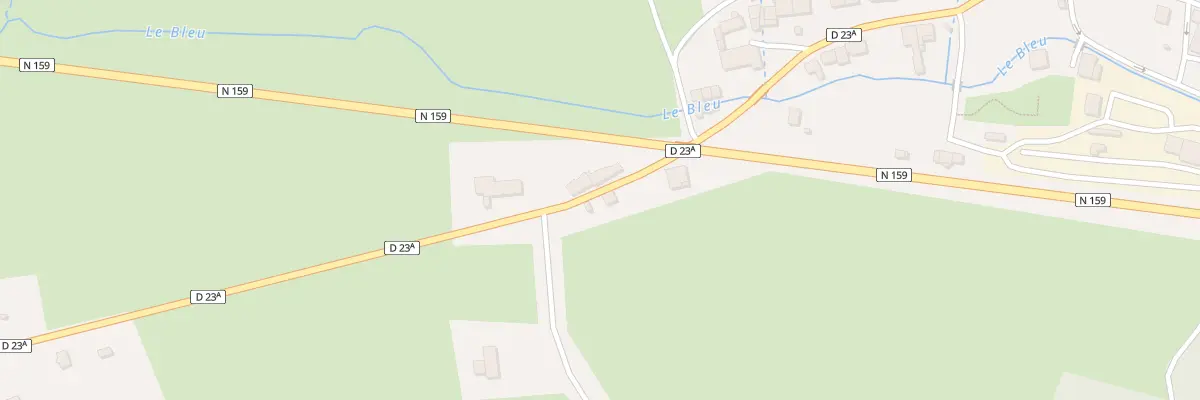 Plan du 5 Le Centre à Lusse