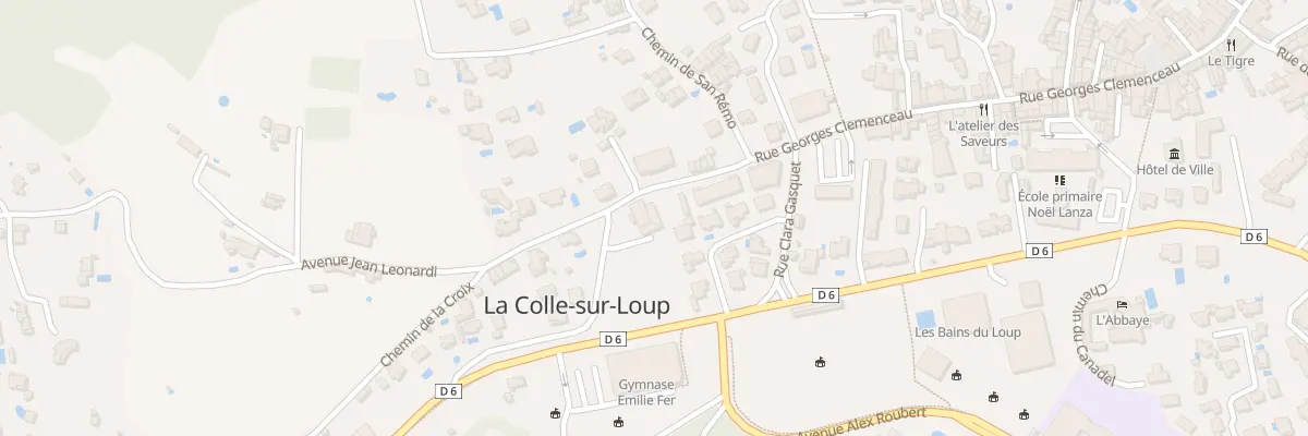 Plan du 69 Rue Georges Clemenceau à La Colle-sur-Loup