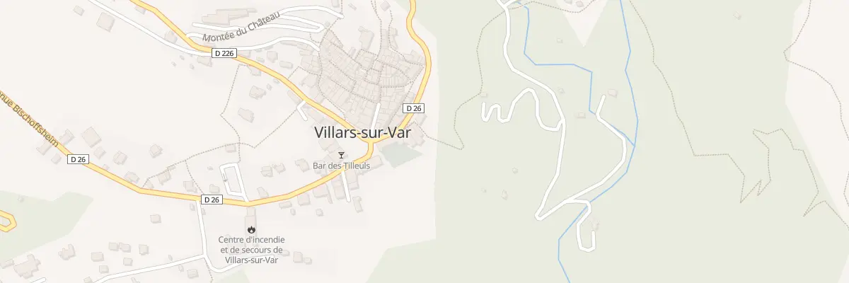 Plan du 5175 Paradis à Villars-sur-Var