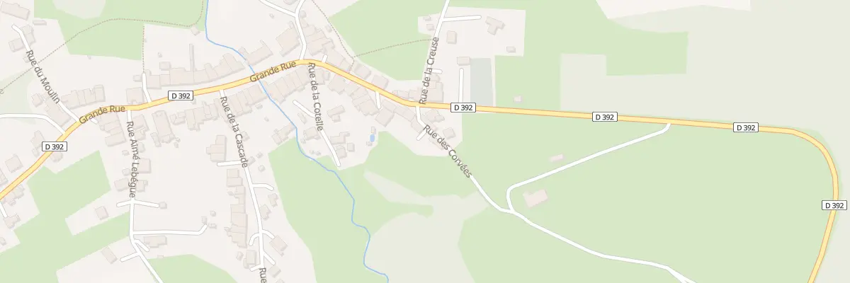 Plan du 2 Rue des Corvées à Raon-sur-Plaine