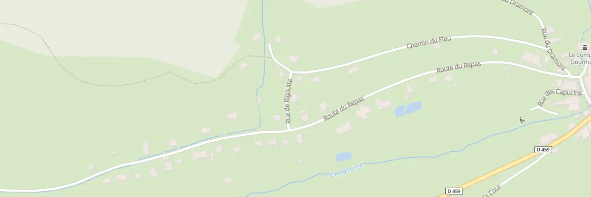 Plan du 4 Rue de Rigoutte à Wisembach