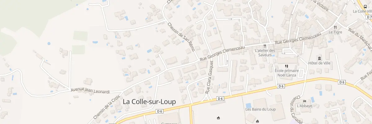 Plan du 72 Rue Georges Clemenceau à La Colle-sur-Loup