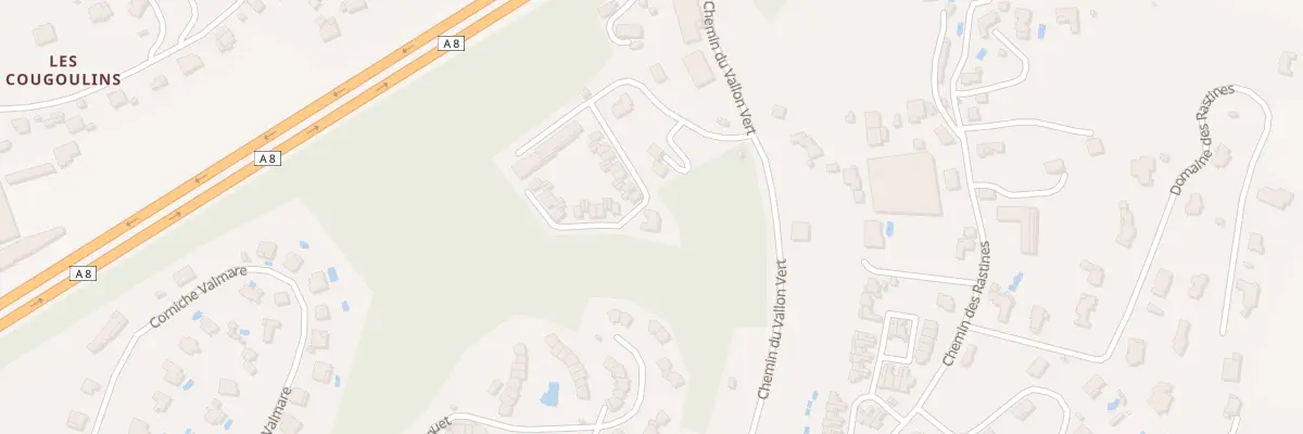 Plan du 451C Che du Vallon Vert à Antibes