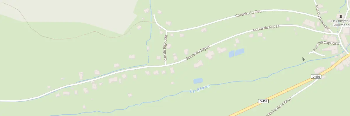 Plan du 16 Rte du Repas à Wisembach