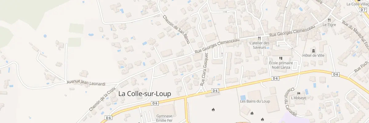 Plan du 67B Rue Georges Clemenceau à La Colle-sur-Loup