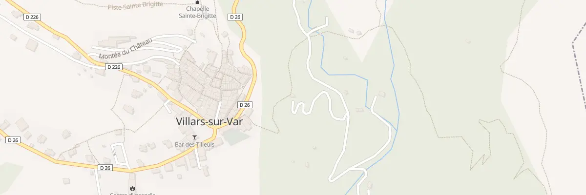 Plan du 5265 Ciampon à Villars-sur-Var