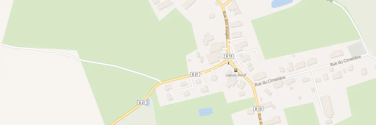 Plan du 2 Rue du Paquis à Lepuix-Neuf