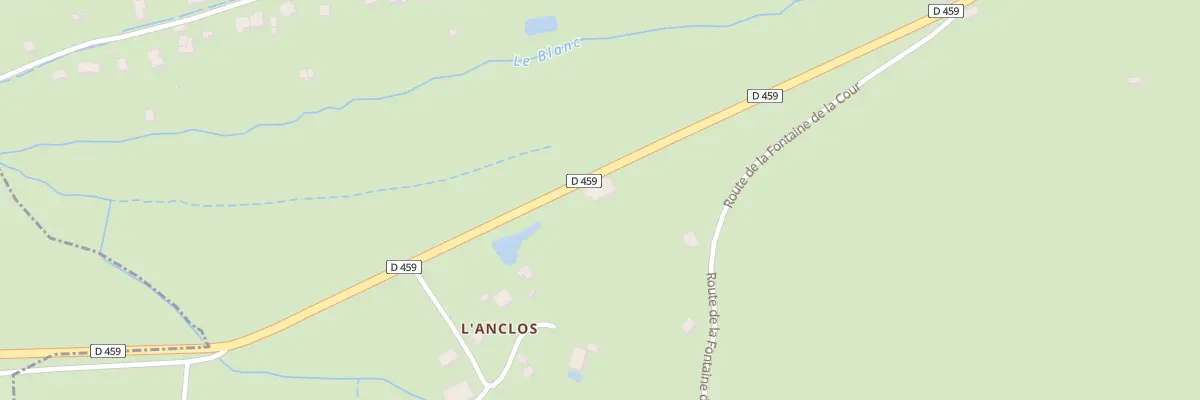 Plan du 1 L’Anclos à Wisembach