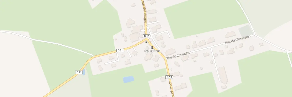 Plan du 2 Rue du Jura à Lepuix-Neuf