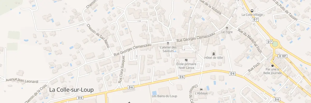 Plan du 13 Rue Gallieni à La Colle-sur-Loup