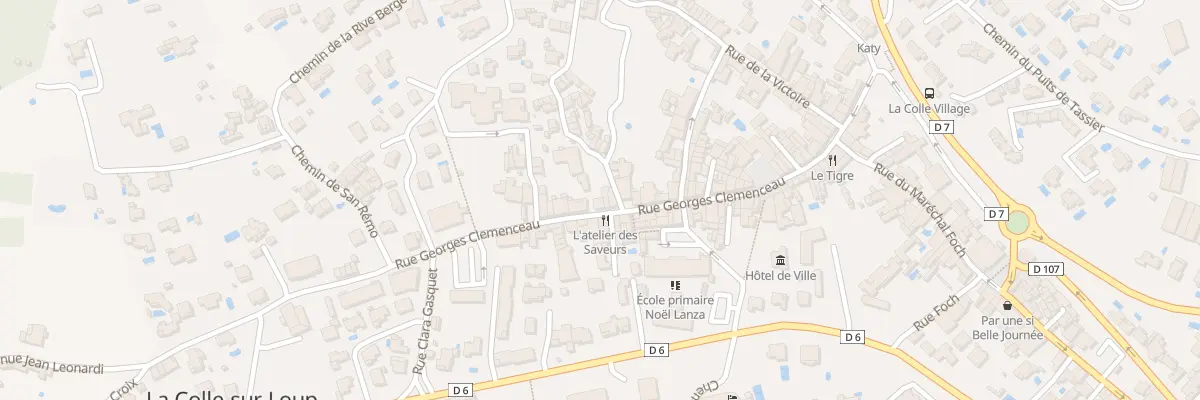 Plan du 46 Rue Georges Clemenceau à La Colle-sur-Loup