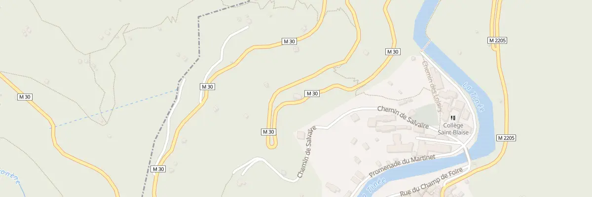 Plan du 5157 Massa à Saint-Sauveur-sur-Tinée