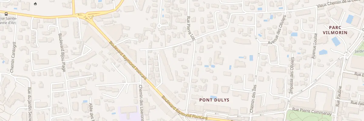 Plan du 15 Rue Pierre Loti à Antibes
