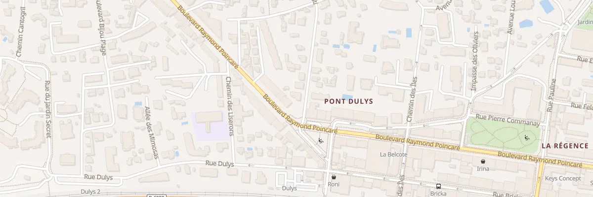 Plan du 3 Rue Pierre Loti à Antibes