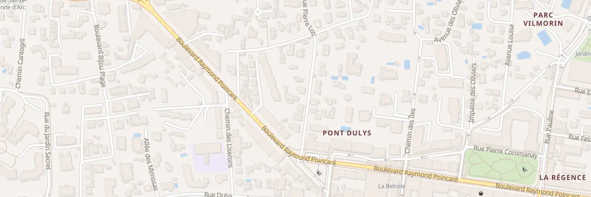 Plan du 9 Rue Pierre Loti à Antibes
