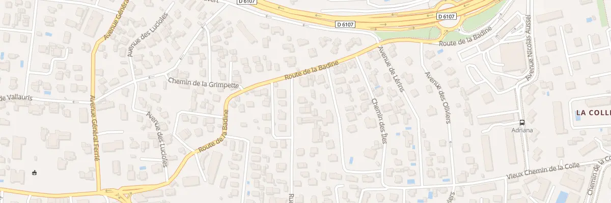 Plan du 52 Rue Pierre Loti à Antibes