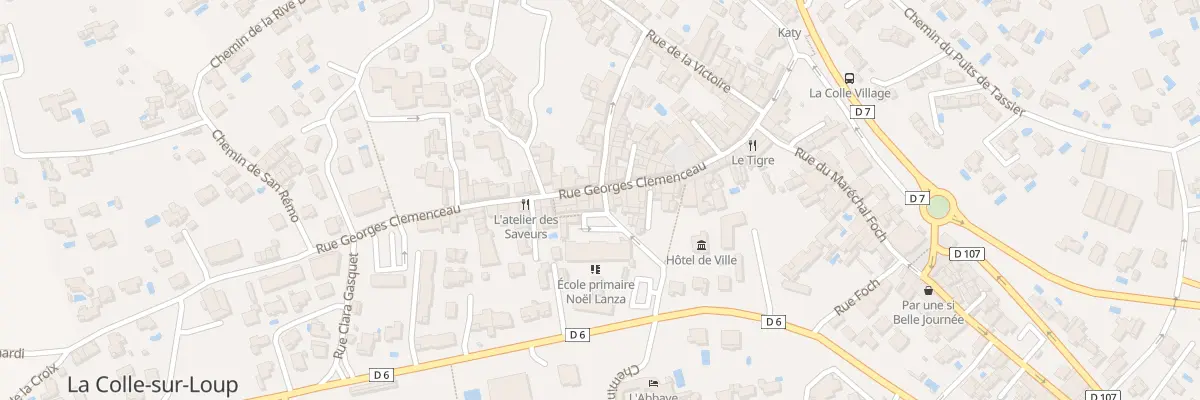 Plan du 35B Rue Georges Clemenceau à La Colle-sur-Loup