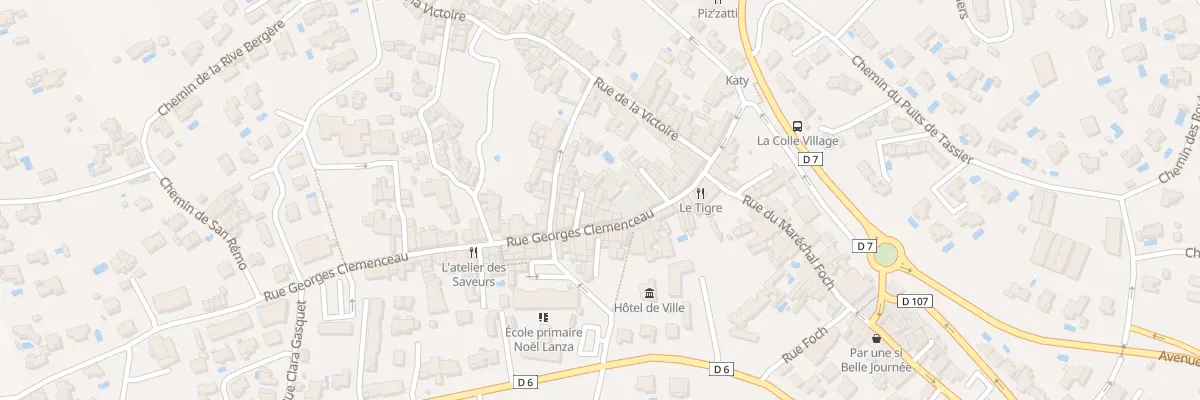 Plan du 5 Pl Gen de Gaulle à La Colle-sur-Loup