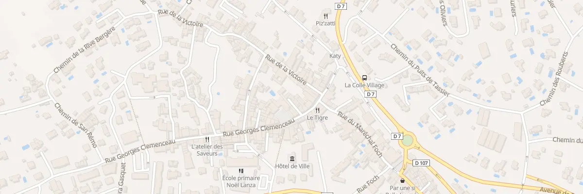 Plan du 8 Imp Clara Daumas Louis Lambert à La Colle-sur-Loup