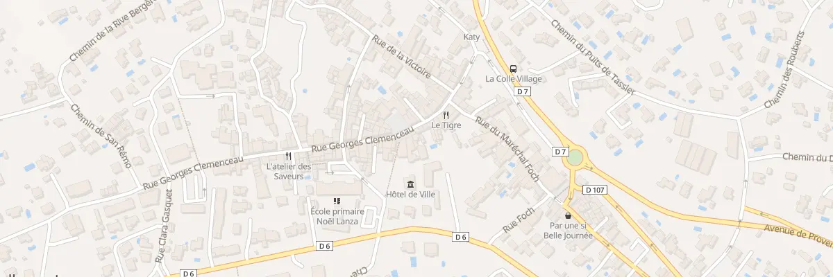 Plan du 19 Rue Georges Clemenceau à La Colle-sur-Loup