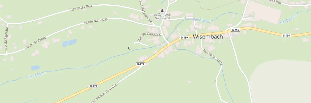 Plan du 3 Rue du 8 Mai 1945 à Wisembach