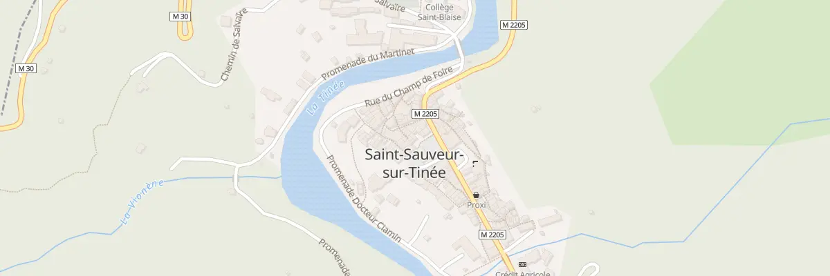 Plan du 6 Pl de La Mairie à Saint-Sauveur-sur-Tinée