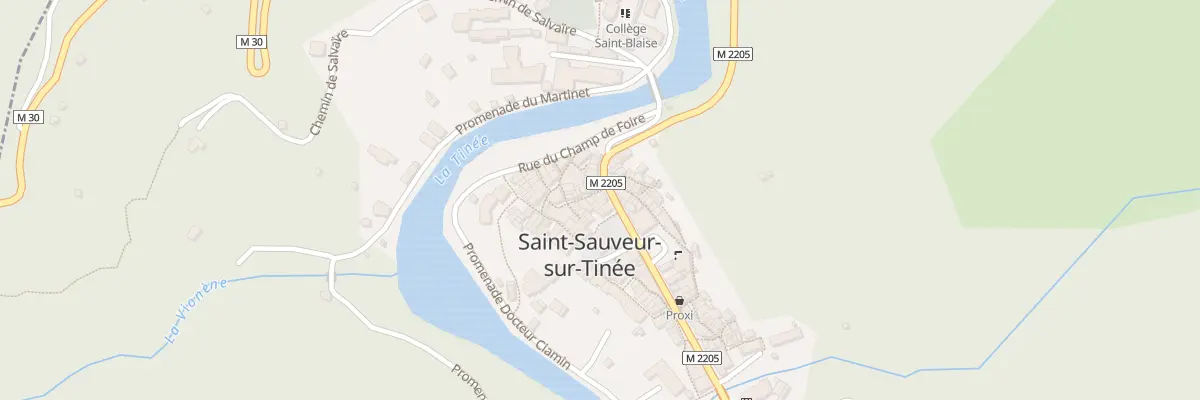 Plan du 23 Av des Blavets à Saint-Sauveur-sur-Tinée