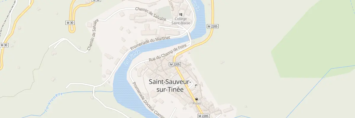 Plan du 3 Vc du Castel à Saint-Sauveur-sur-Tinée