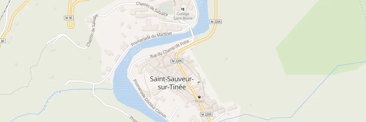 Plan du 2 Vc du Castel à Saint-Sauveur-sur-Tinée