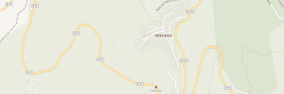 Plan du 5244 Hameau de Vescous à Toudon