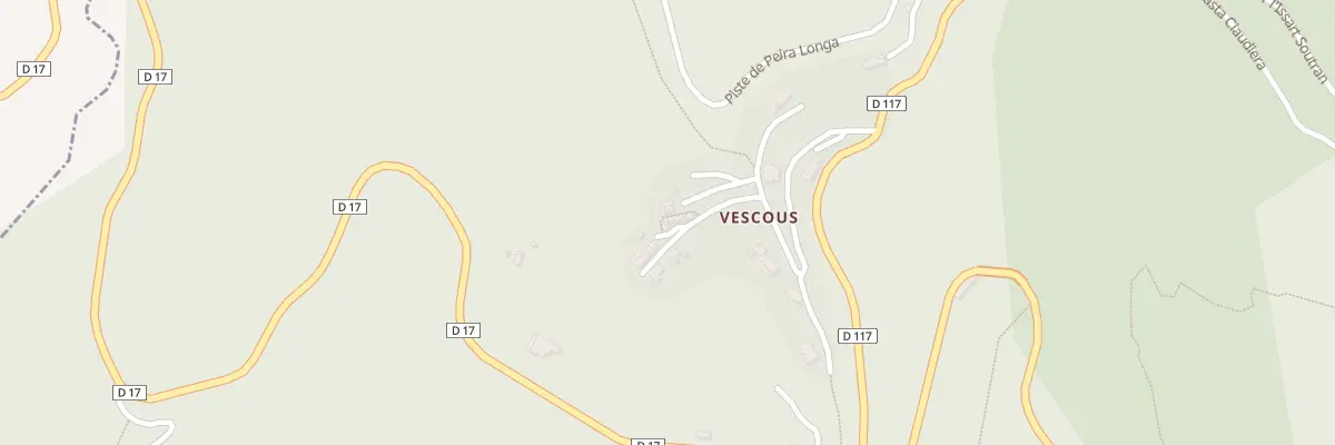 Plan du 5167 Hameau de Vescous à Toudon