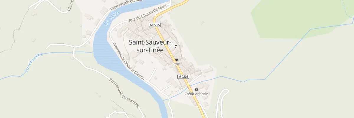 Plan du 26A Av des Blavets à Saint-Sauveur-sur-Tinée