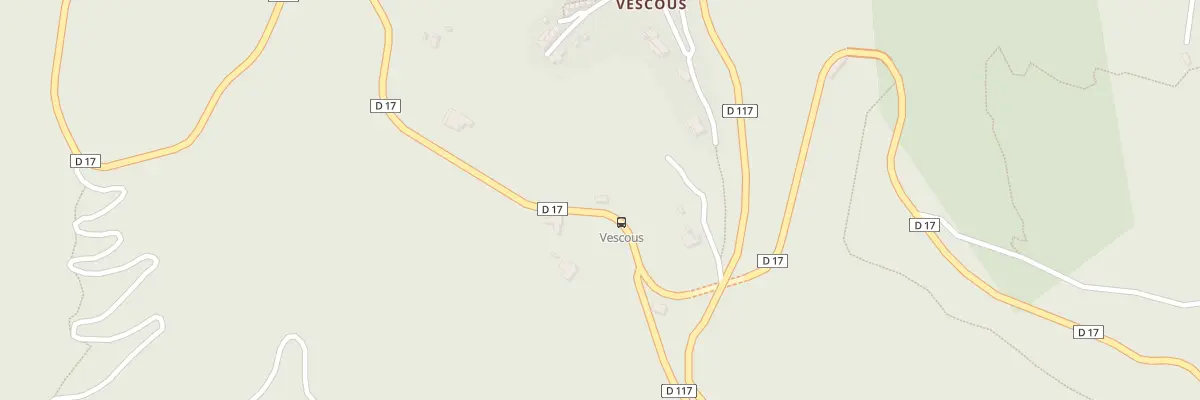 Plan du 5136 Hameau de Vescous à Toudon