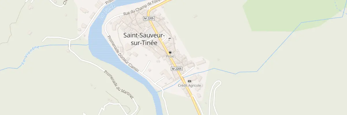 Plan du 15 Rue du Serre à Saint-Sauveur-sur-Tinée